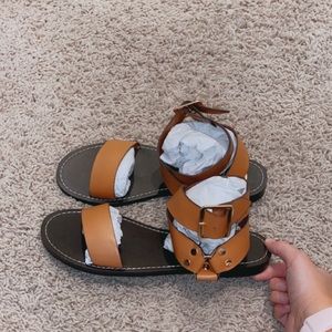Mi.iM brown wrap sandal💕